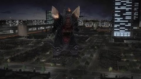 Spacegodzilla vs Jet jaguar and Jet jaguar