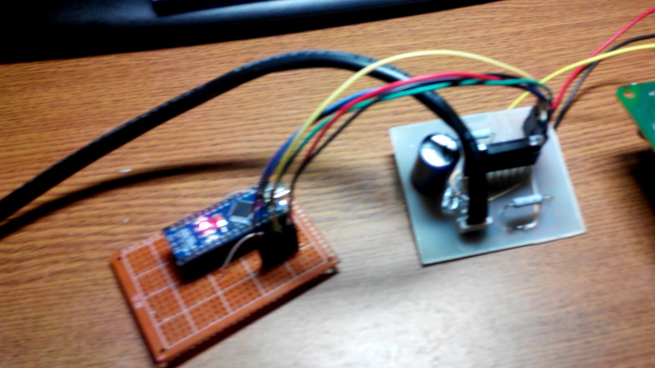 Первый запуск EM-181+SLA7024M+Arduino - YouTube