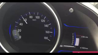 Honda Fit Hybrid GP5 0-100 kmph