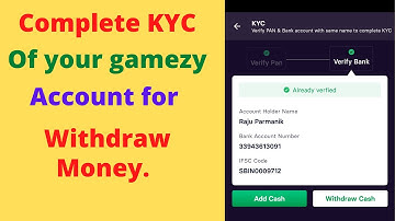 How To Complete KYC Of Gamezy For Withdraw Money. Gamezy Ka KYC Complete Kaise Kare.