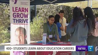 KFMB-SD: 400+ Students Learn About Education Careers at Mesa College