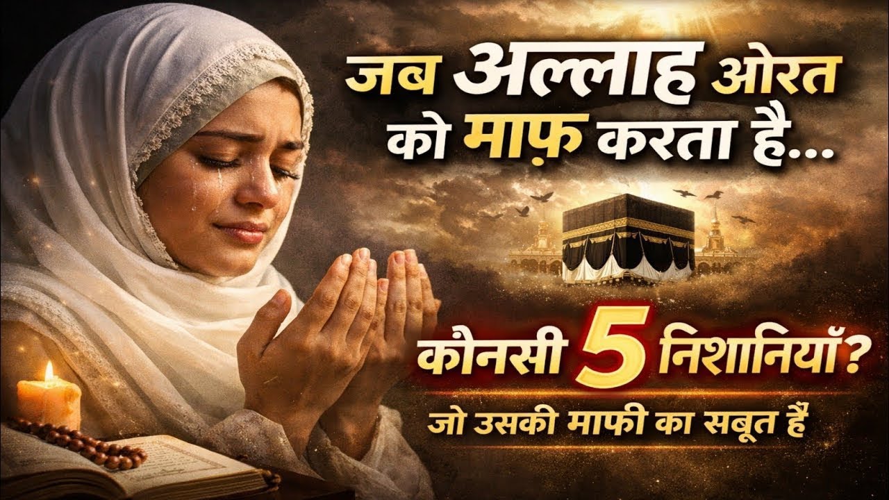 Jab Allah Kisi Aurat Ko Maaf Karta Hai – Ye 5 Nishaniyan Uski Maafi Ka Saboot Hoti Hain |Ilmkaleem
