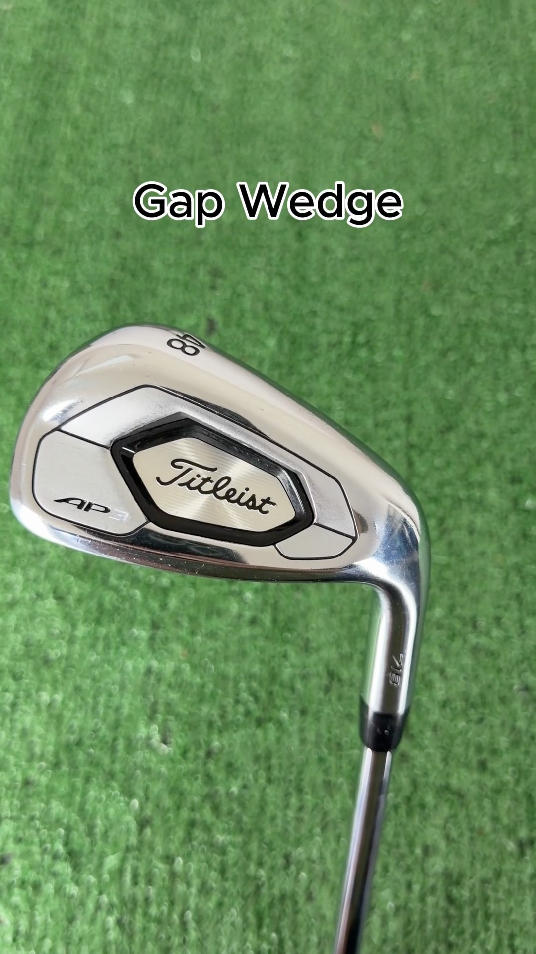 Titleist 718 AP3 48° Gap Wedge True Temper AMT Tour White S300