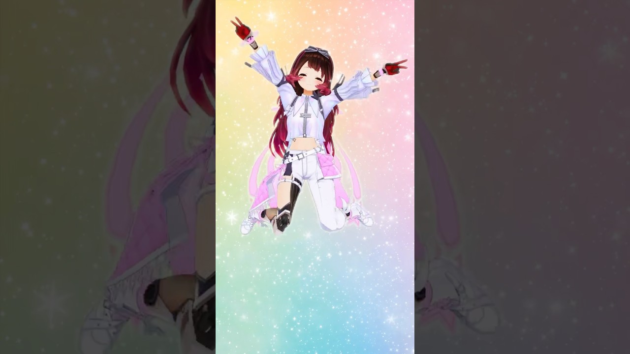 それじゃパシャっと決めポーズ★ 踊ってみた 2.5次元の誘惑 #watchtime #アニメ #dance #hololive  #ロボ子さん  #shorts