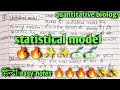 #statistical modeling#quantitave biology 🧫🧫🧫✨✨🔥🔥# 1st sem.# hindi easy notes 🔥🔥🔥