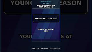Jared Young Out for Rest of Season