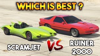 GTA 5 ONLINE : SCRAMJET VS RUINER 2000 (WHICH IS BEST?)