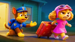 Oh No! SKYE Moves Away⦠CHASE Is Heartbroken - Paw Patrol Ultimate Rescue | Rainbow 3