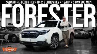 La nueva generación hibrida de la Subaru Forester