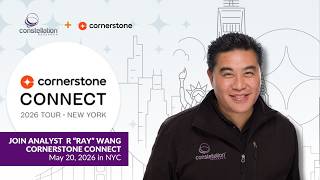 Join R "Ray" Wang at Cornerstone Connect in NYC!