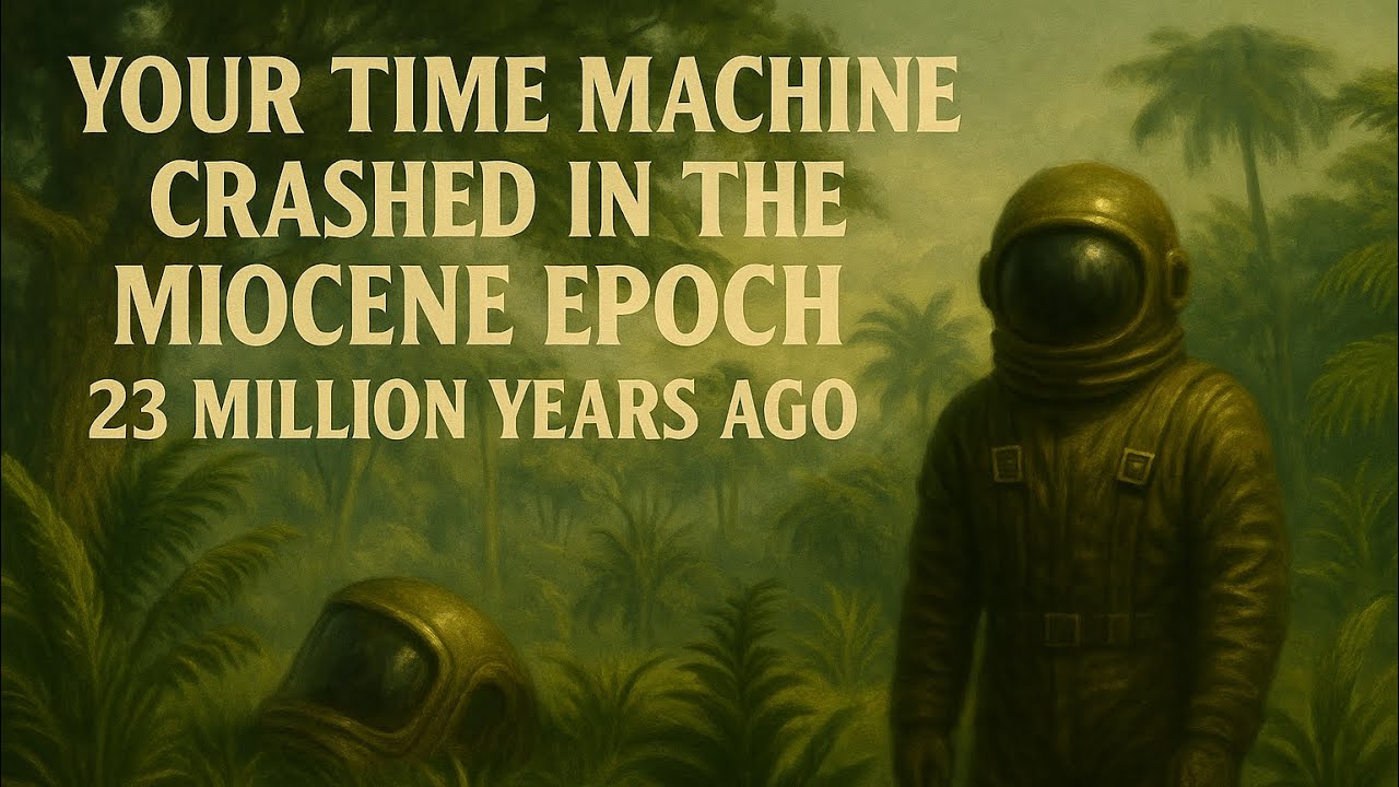 Your Time Machine Crashes in the Miocene Epoch | 23 Million Years Ago—Can You Survive?