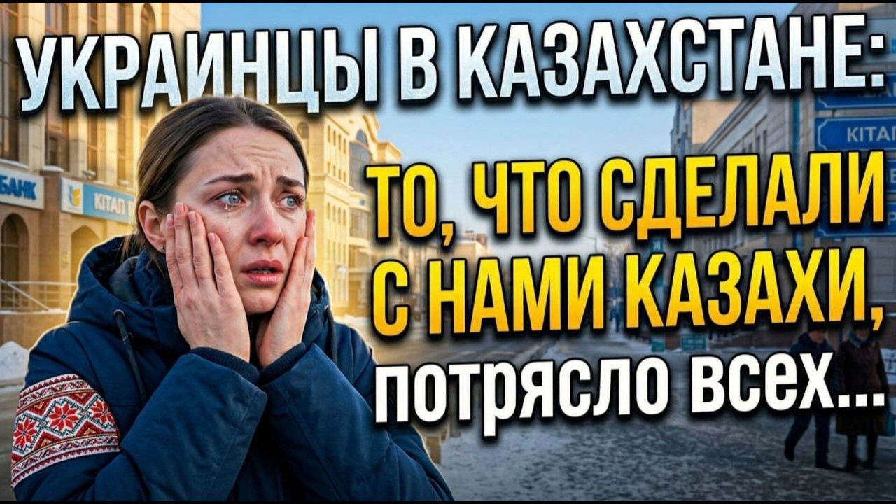 УКРАИНЦЫ В КАЗАХСТАНЕ: то, что СДЕЛАЛИ С НАМИ КАЗАХИ, потрясло всех…