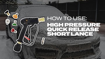 How to use: High Pressure QR (Quick Release) Short Lance