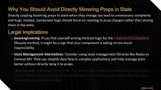 Normal Way To Compare Prevprops In Componentdidupdate In React