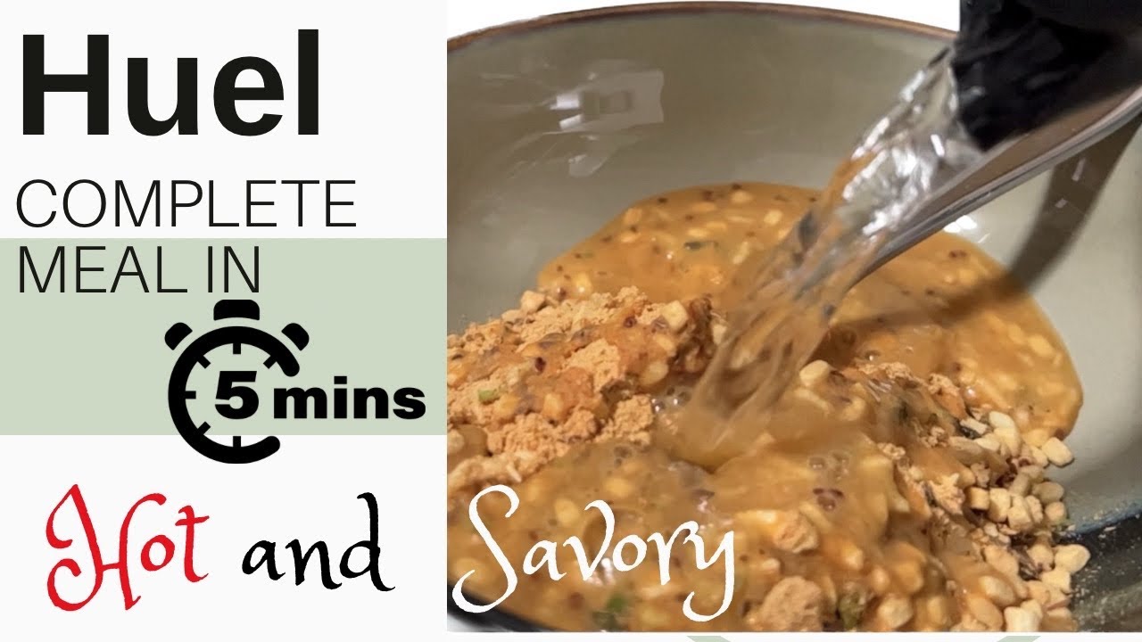 Huel Sweet and Sour, Hot and Savory Meal