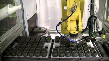 Industrial Laser Marking Systems with Robotic Part Handling | CMS Laser