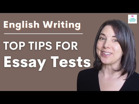 tips for writing in class timed essays