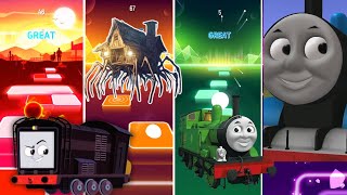 Thomas Broono Cartoon vs House Head vs Green Thomas vs Thomas the Track warrior EDM Rush