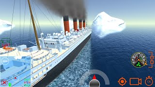 RMS Aquitania hits the iceberg - Ship Handling Simulator - Ship Mooring 3D