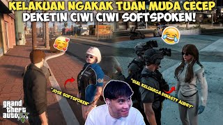 CECEP'S HILARIOUS ATTEMPTS TO FLIRT WITH SOFT-SPOKEN GIRLS!🤣 | GTA 5 ROLEPLAY screenshot 4