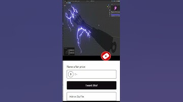 Creating Photorealistic Lightning Effect in Blender - Electro Blender Addon #shorts