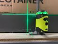 Vidéo: Laser vert FLASH Green 360 Metrica en housse avec support