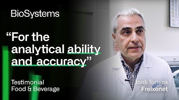 "La capacidad analítica y la precisión" | Testimonial Freixenet Lab