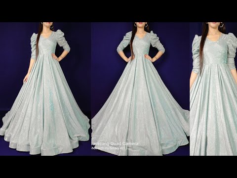INDIAN NEW DESIGNER EMBROIDERY ANARKALI GOWN WITH BOTTOM AND BUTTERFLY  DUPATTA | eBay
