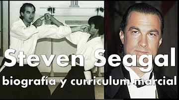 ¿Quién enseñó artes marciales a Steven Seagal?