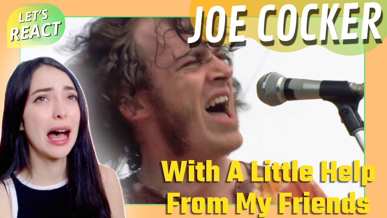 ПЕРВАЯ РЕАКЦИЯ НА ДЖО КОКЕРА - С небольшой помощью от моих друзей (Вудсток, 1969)