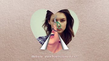 Free Style Proshow Producer - 3d Cutting Heart Page Turn