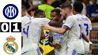 Inter Milan vs Real Madrid 0-1 Highlights All Goals 2021 HD