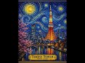 What if Vincent Van Gogh painted Japan iconic scenes? Special edition. #art # Van Gogh style