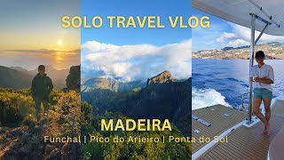 Solo Travel Vlog: Madeira - Funchal | Pico do Arieiro | Ponta do Sol | ASMR