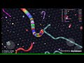 Jugando slither.io