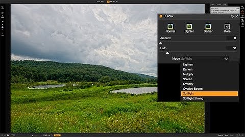 Mastering On1 Photo RAW 2018 - Episode 13: Glow Panel