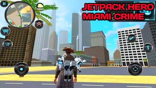 Jetpack Hero Miami Crime || Jetpack Hero Miami Crime Hack || Open World Games screenshot 5
