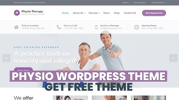 How to Install and Setup Physio WordPress Theme | Free Download