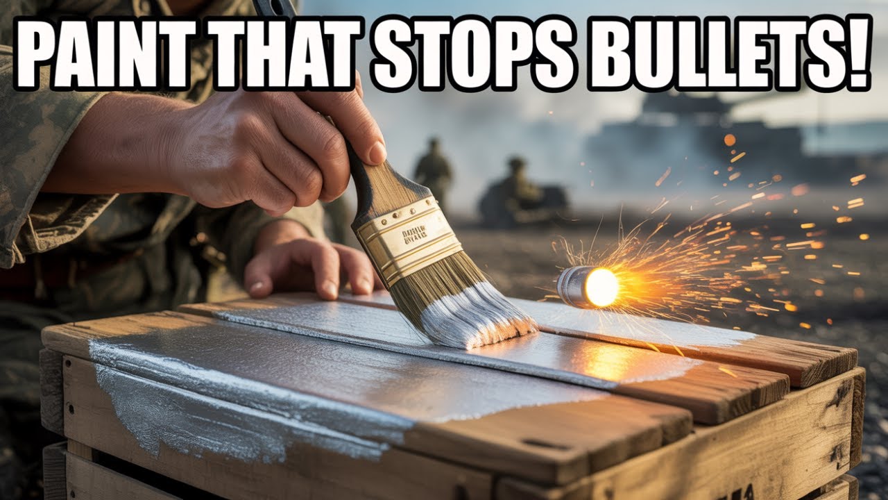 The Secret WWII Paint Additive That Turned Wood Bulletproof!