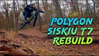 #MTB - Polygon Siskiu T7 / Rebuild (+ riding) After 2 Frame Breaks!! 😱