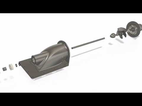 Water Jet Drive 60 mm EXPLODED VIEW - YouTube