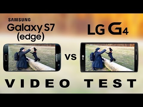 Samsung Galaxy S7 Edge vs LG G4 (& LG G5) Video Kamera Test Vergleich | Deutsch