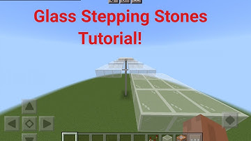 Glass Stepping Stones Tutorial! (no mods or addons) Command Block Creation