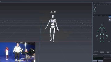 First test with Perception Neuron 3 Mocap