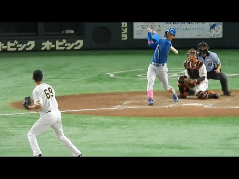 【打率4割超え】加藤豪将、二塁打含む3安打1打点の猛打賞！元メジャーリーガーの実力を遺憾無く発揮！2023.6.4 巨人vs日本ハム