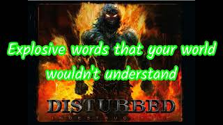 DISTURBED - HAUNTED (Lyric Video)