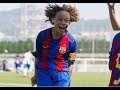 Xavi simons  barcelona wonderkid  amazing skills show 