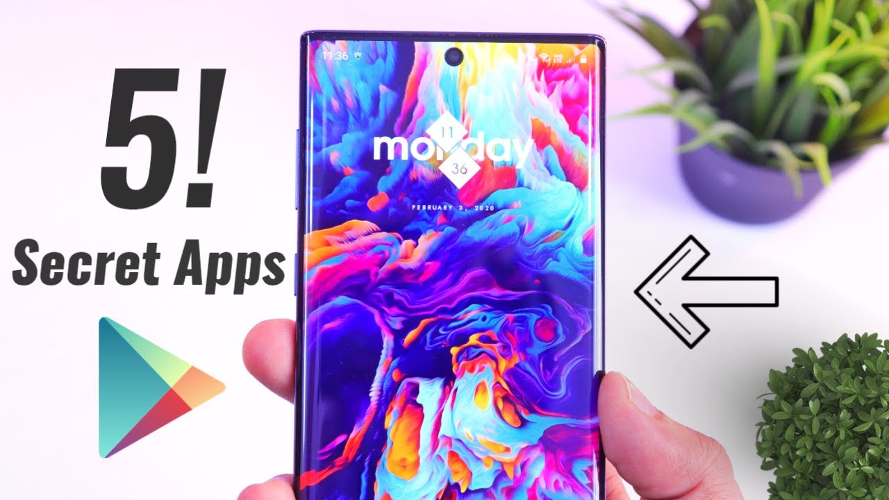 5 Secret Hidden Apps On Playstore| Unique Apps - Feb 2020 - YouTube