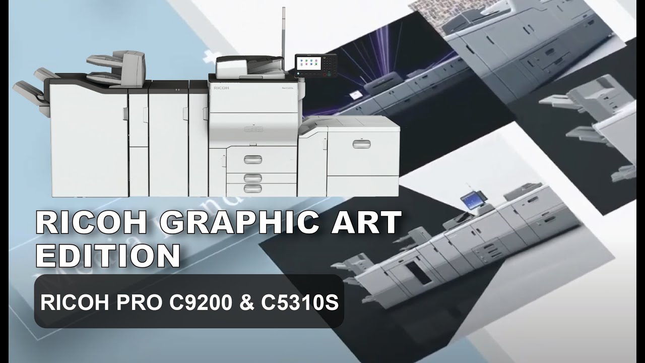 RICOH GRAPHIC ART EDITION // PRO C9200 & C5310s