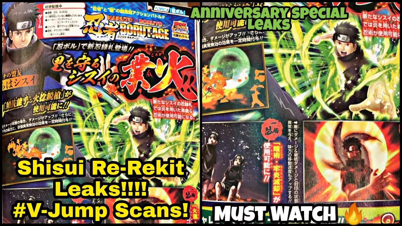 Latest scans from V-jump : r/NarutoNinjaStorm